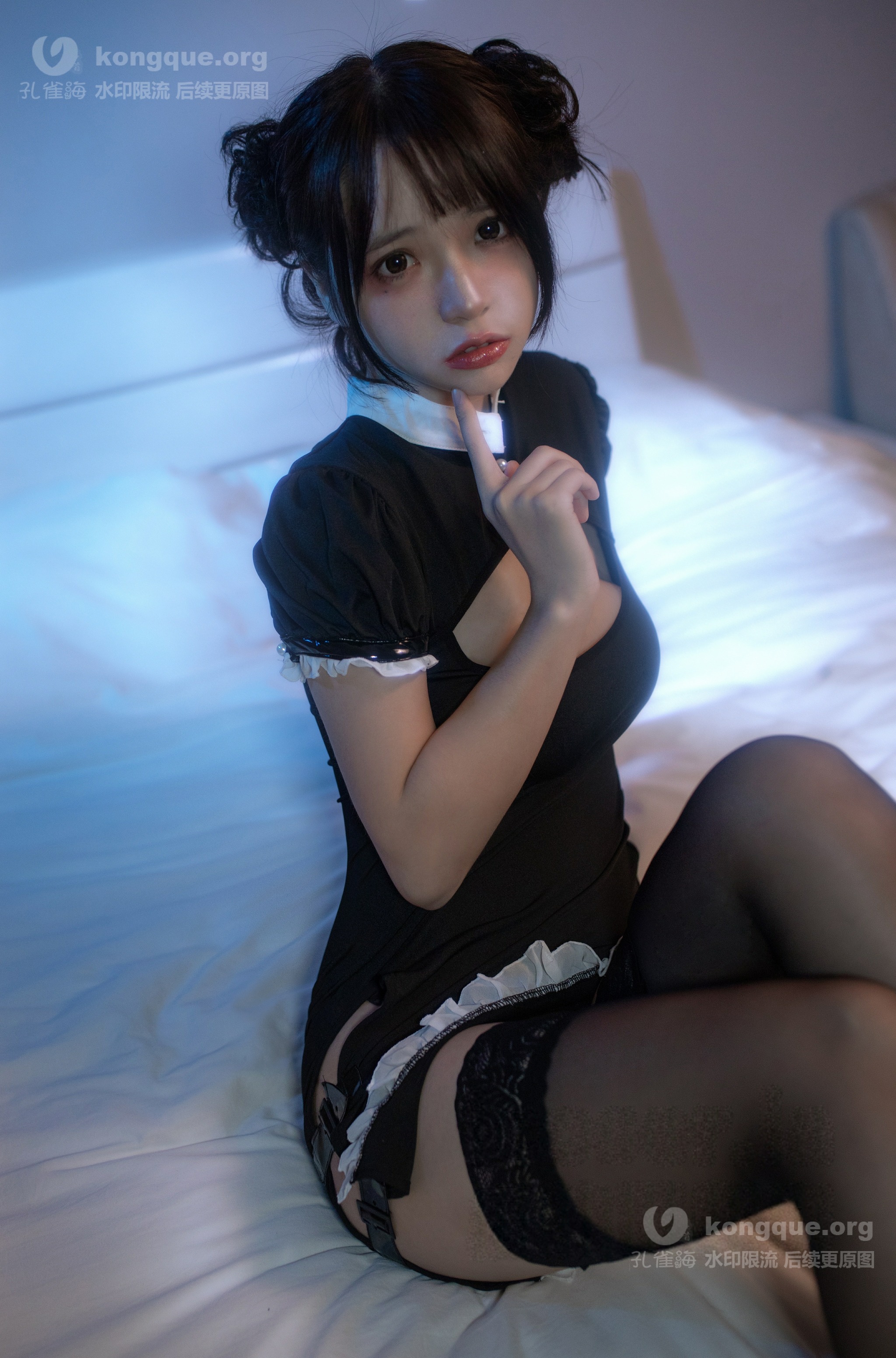 图片[1]-疯猫ss – NO.213 黑护士[40P]✦自购✦-XikXak